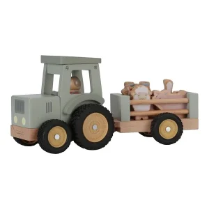 Little Farm Trekker met Houten Trailer