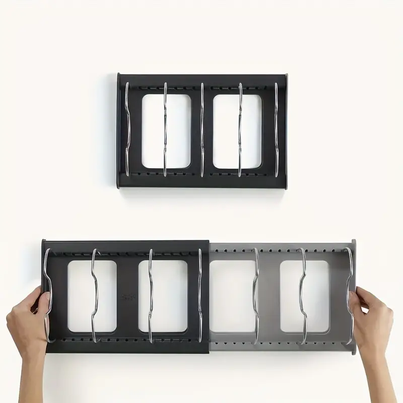 OrganizoPro – Veelzijdige Kookgerei Organizer met Verstelbaar en Ruimtebesparend Design - Afbeelding 6