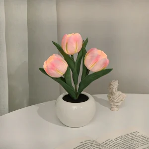 Tulight™ | Magische Tulpenlamp met Zachte Gloed