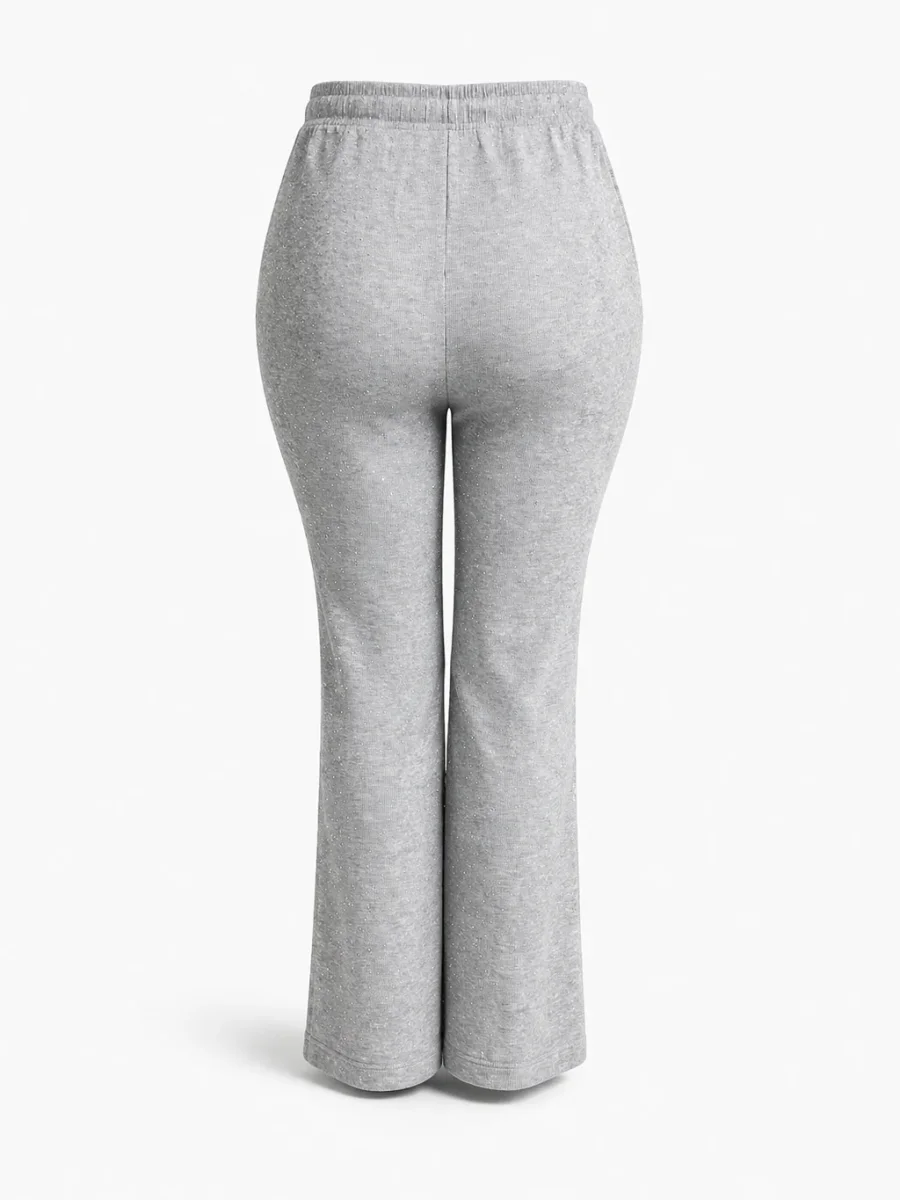 -COMFORT JOGGINGBROEK -GRIJS SPARKLE - Afbeelding 3