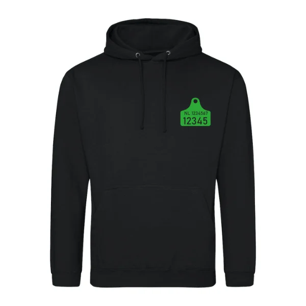 Oorlabel hoodie Schaap V2 - Afbeelding 3