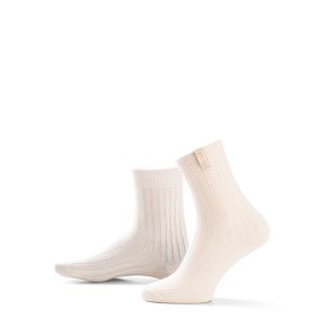 Trend sokken – medium – katoen – coconut milk – 37-41
