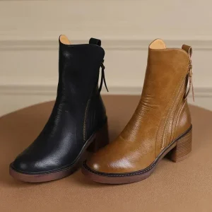 DianaLuxe™ | Modieuze Enkellaarsjes voor Herfst en Winter