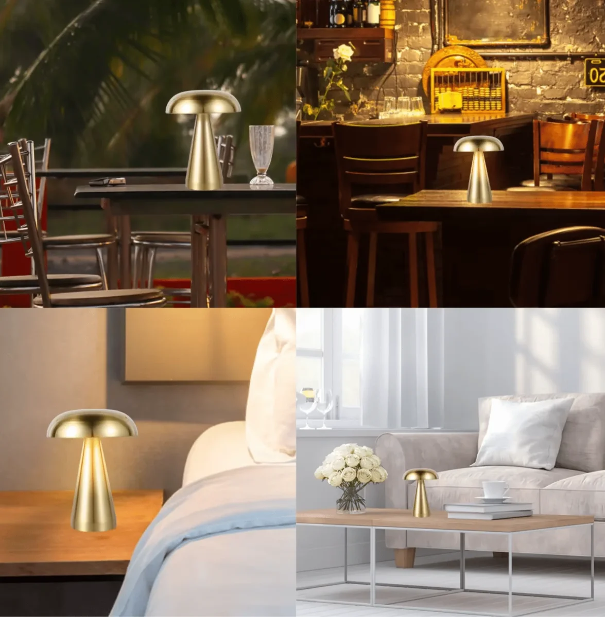 EtherealLight™ | Elegant en Functioneel Sfeerverlichting LED Nachtlamp met Oplaadbare Batterij - Afbeelding 2