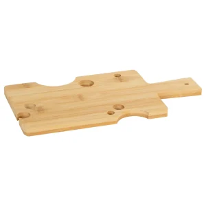Bamboe Snijplank kaas met gaten