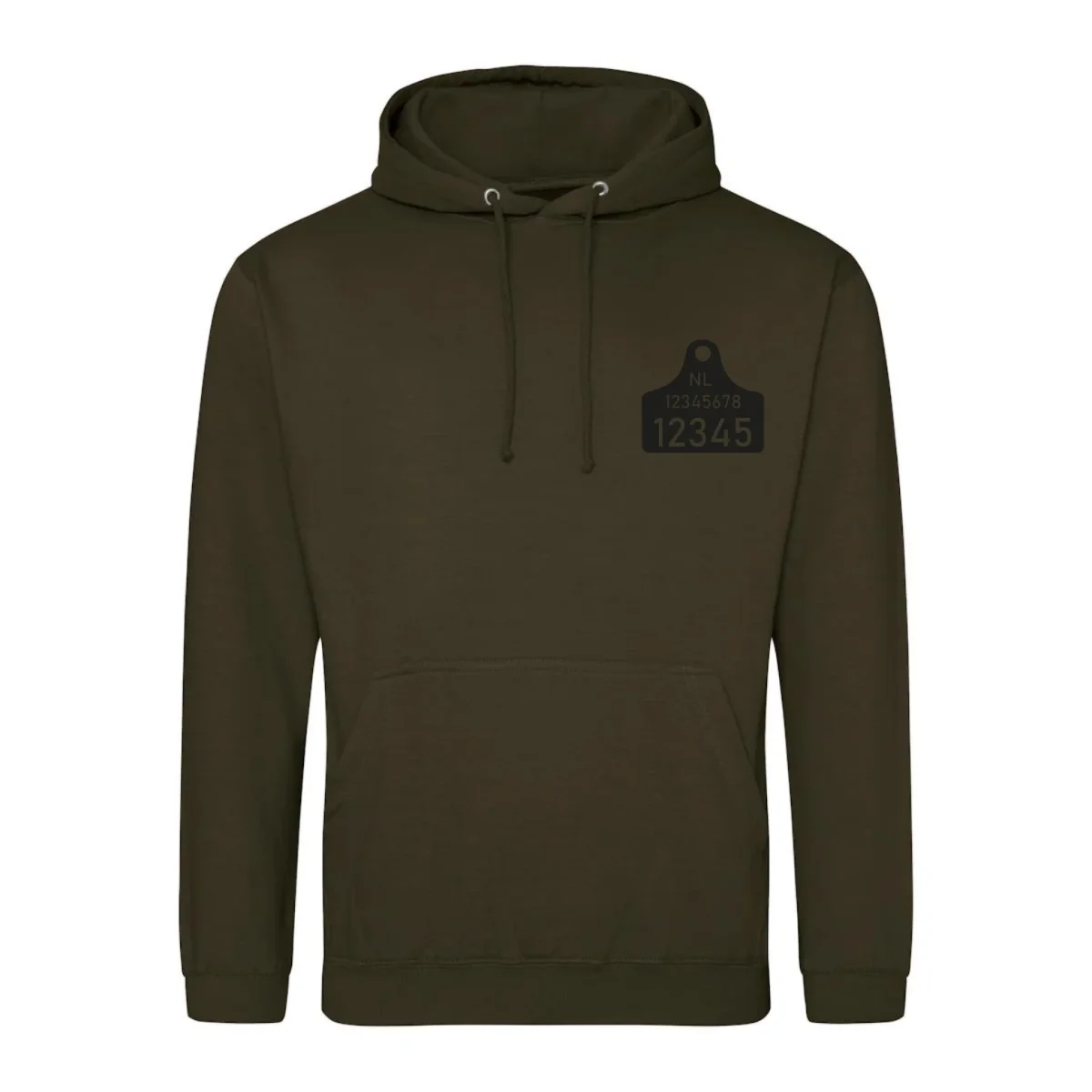 Oorlabel hoodie Schaap V2 - Afbeelding 2