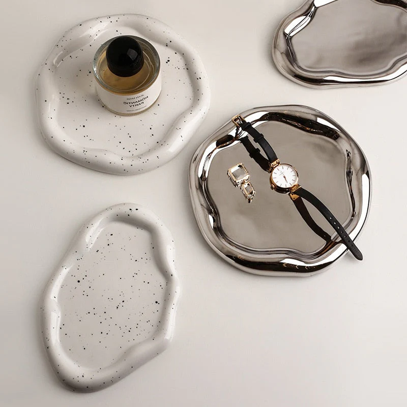 LustraTray – Glanzende Keramische Schaal met Uniek Design - Afbeelding 2